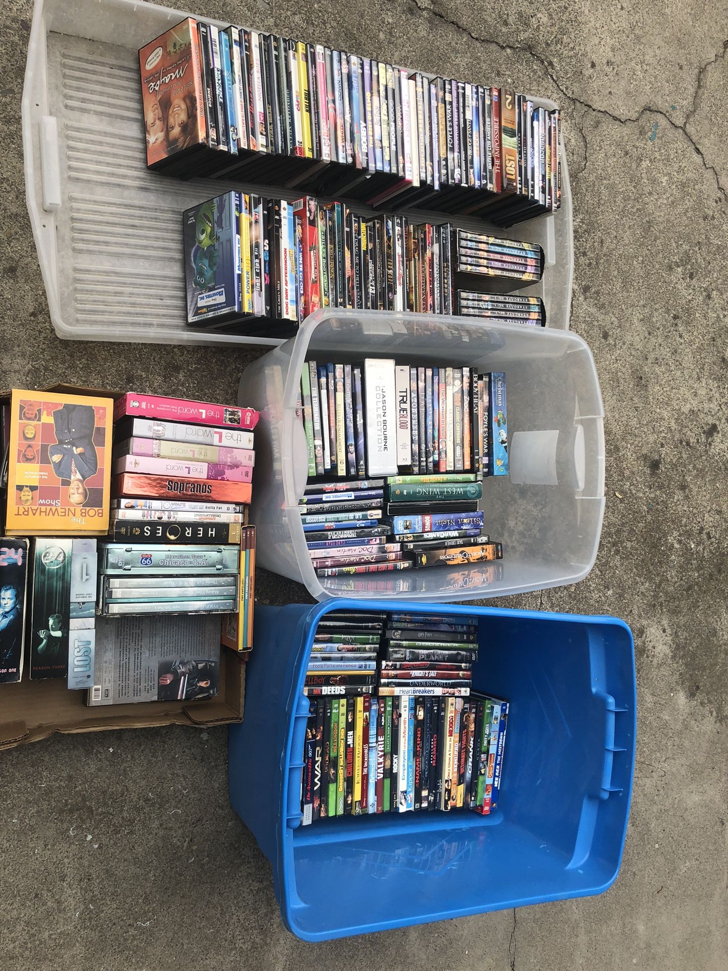 250 Dvd Lot
