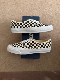 Vans Premium Authentic Checkerboard Low-Top Sneakers