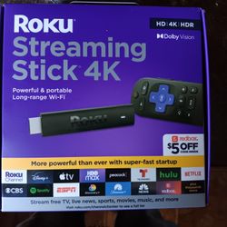 Roku Streaming Stick 4k HD 4K HDR