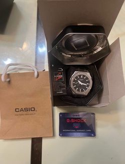 Black ap g shock watch