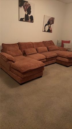 U-Shaped Sectional Sofa