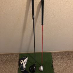 Women’s Adams Driver And 3 Wood Golf Clubs