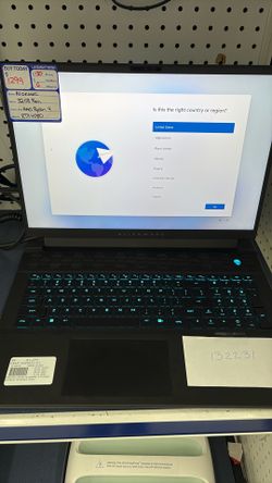 Alienware Laptop 