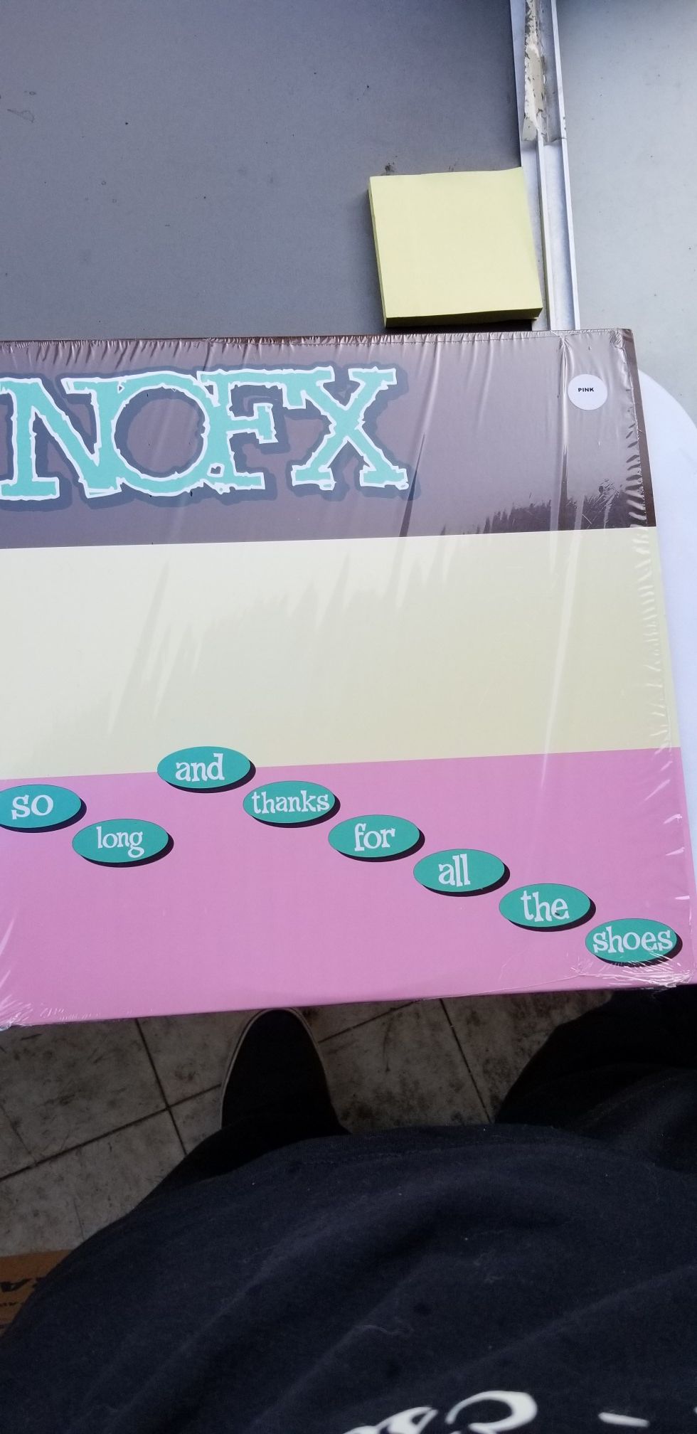 Nofx 8 pack rare pink vinyl with one green