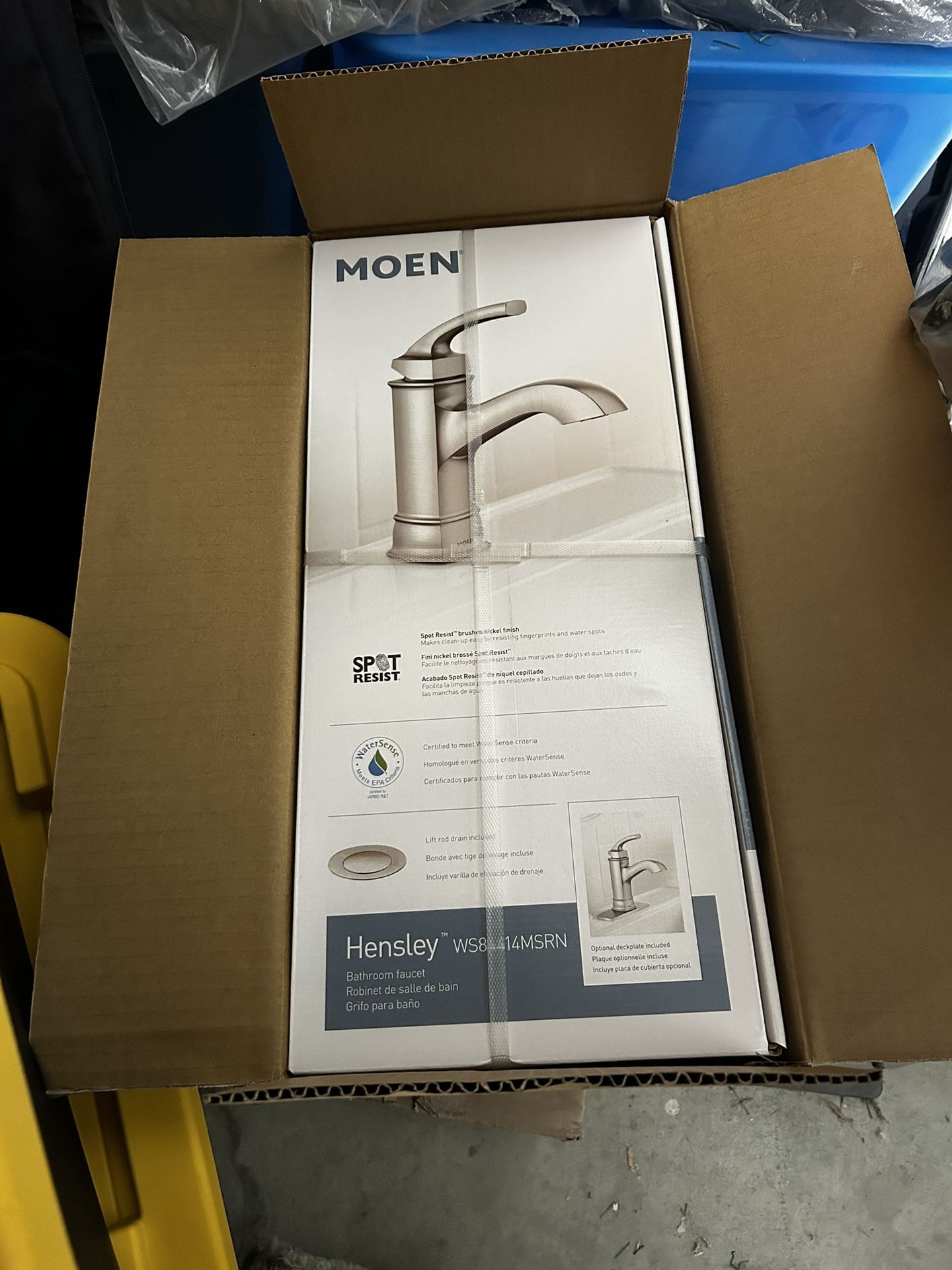 Four Moen Faucets
