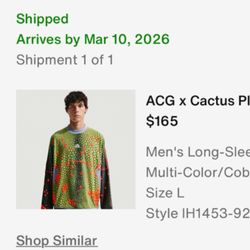 Nike ACG X Cactus plant Crewneck