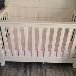 Wood Baby Crib 