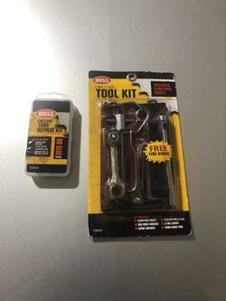 Bell Deluxe Tool Kit, Tube Tire Repair, & Foot Pumper