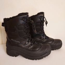 Columbia Mens Waterproof Black Winter Boots 400grams US Size 7