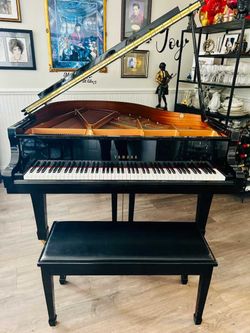 Baby grand piano