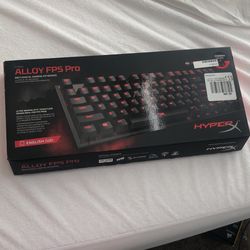 Hyper X TKL Gaming Keyboard (red Switches)