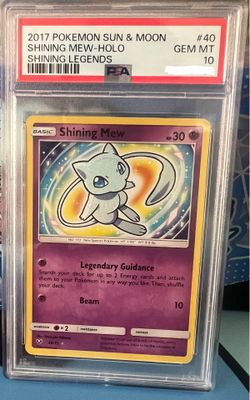 Shining Mew PSA 10