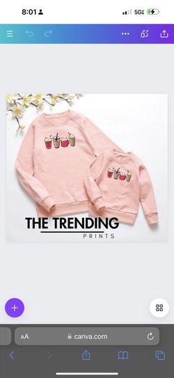 Daughter And Mom Valentine Sweatshirts