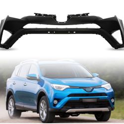 PENSUN Front Bumper Cover Compatible with 2016 2017 2018 Toyota RAV4