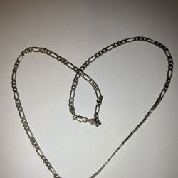 23 Inch 925 Sterling Silver Necklace 