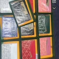 Goyard card holders
