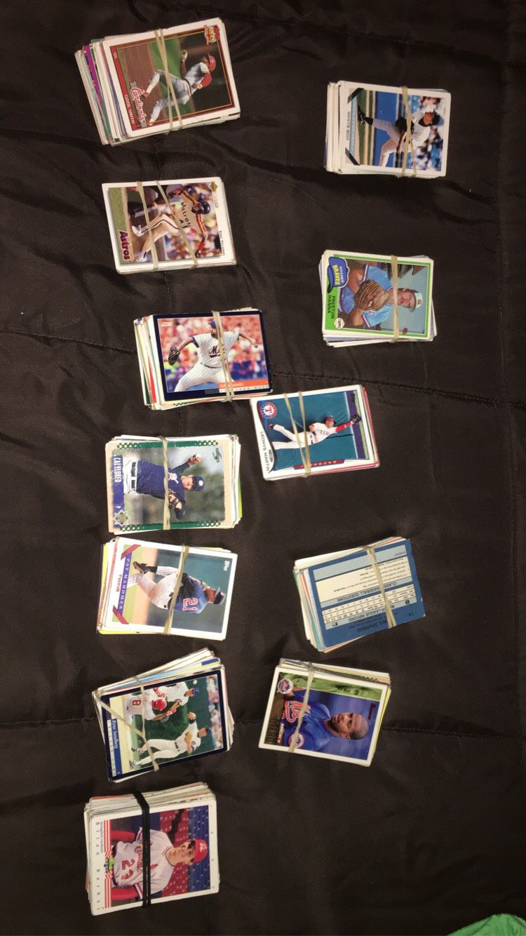 Baseball cards 1940-2017