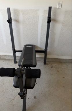 Weight bench (no weights)