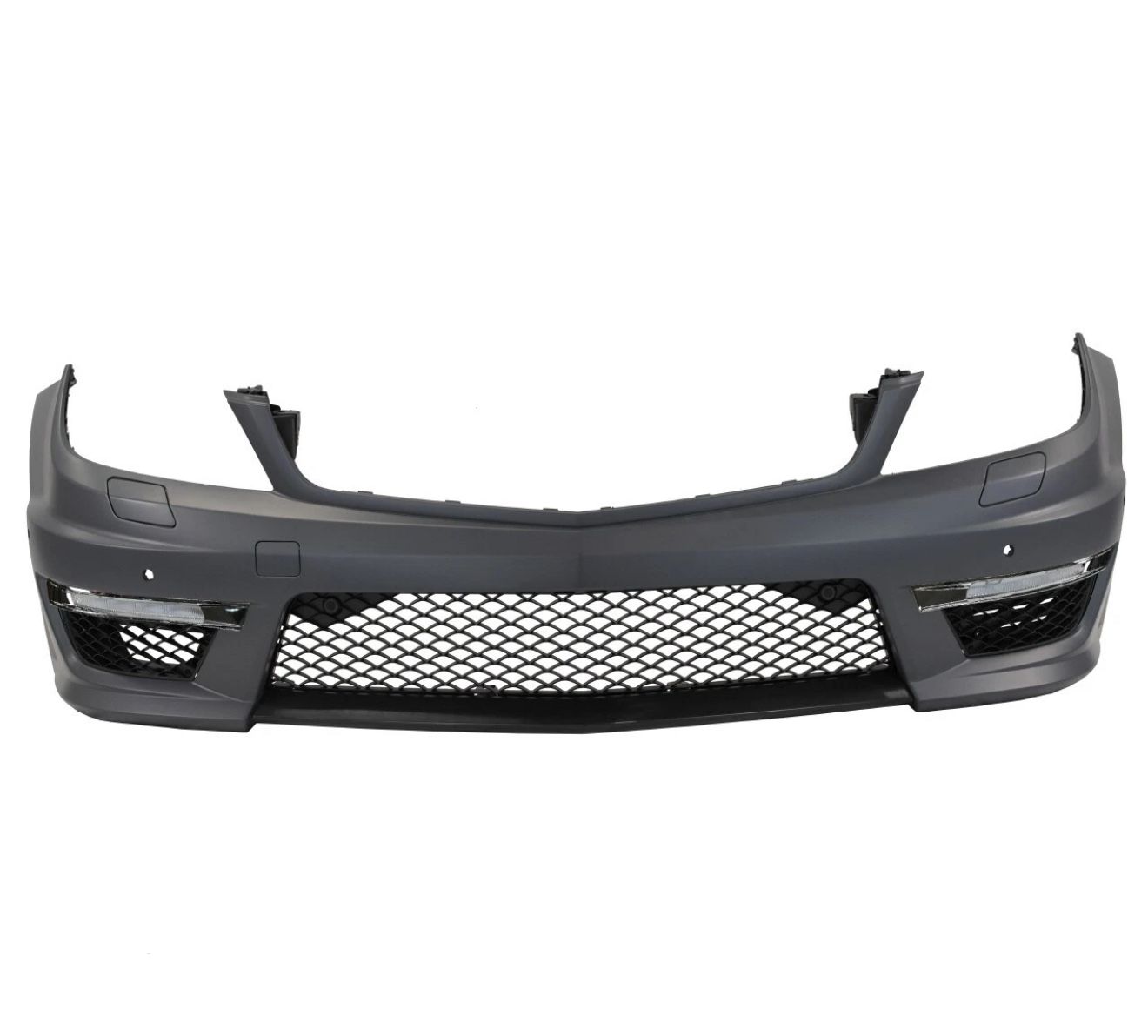 For 12-14 Mercedes Benz W204 C Class, C63 AMG Style Front Bumper w/ PDC