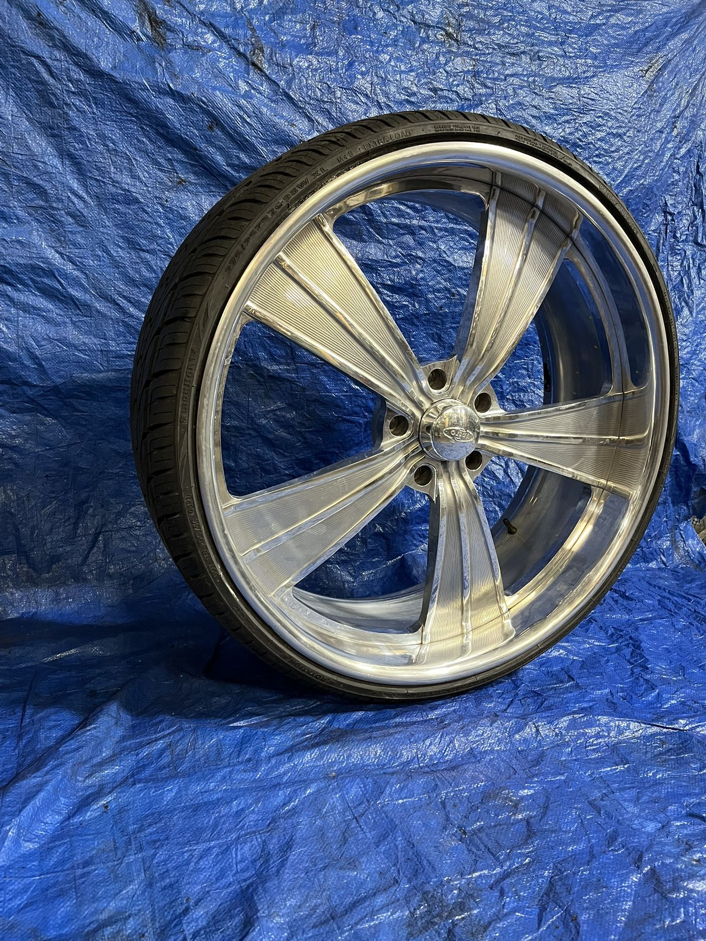 Set Of 4 Used Intro Billet Wheels Rims No Tires 5 Lug 5x5.5 5x139.7