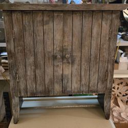 Wall Cabinet With Towel Bar