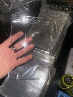 Transparent Name Badge Holders – Pack of 50