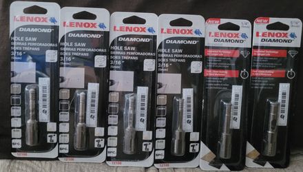 LENOX DIAMOND HOLE SAWS