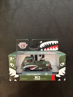 M2 MACHINES 1:64 SHARK MOUTH COLLECTION 1964 Ford Econoline Pick Up Truck