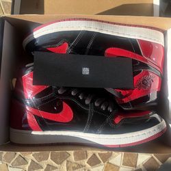 Jordan 1 Patent Leather Breds, 9.5