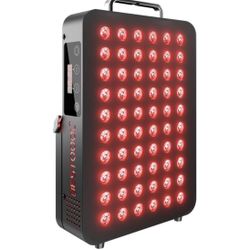 Bestqool Red Light Therapy, Dual Chip Clinical Grade LED Device with Near-Infrared Light 660nm 850nm High Power Panel, Ideal for Body, Face, Recovery,