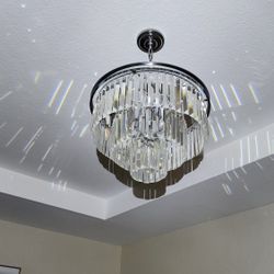 Hanging CrystalChandelier.