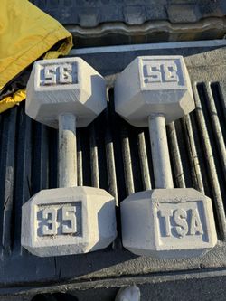Dumbbells 35 Pounds