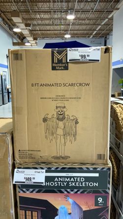Member's Mark 8 Ft Animated Scarecrow $100