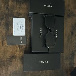 Prada Black Sunglasses Brand New 