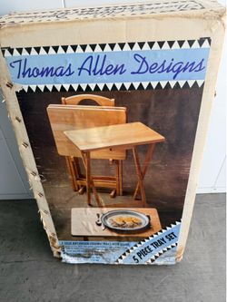 4 Birchwood folding tables