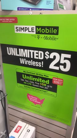 25 a month unlimited