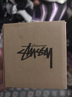 Stussy Stock Crown Logo Glass Mug