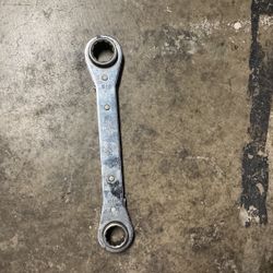 Matco Tools Wrench 5/8 & 11/16 12 Point Double Box Ratcheting WRT2022 Vintage