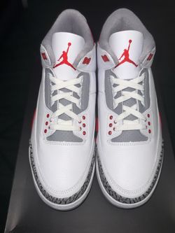 Jordan 3 fire red sz10.5