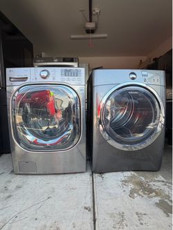 Washer and dryer electric everything work extra capacity