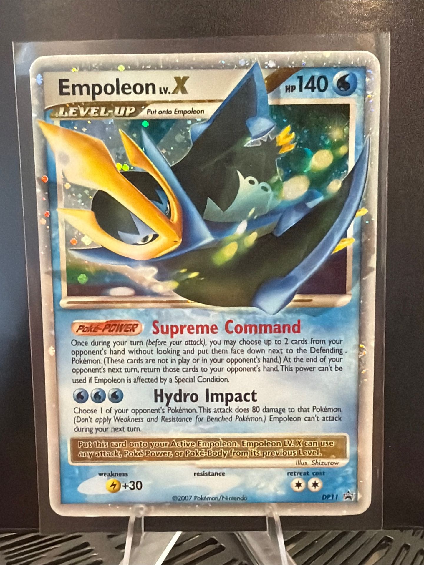 Empoleon LV.X DP11 Holo Ultra Rare Diamond and Pearl Promo Pokemon Card