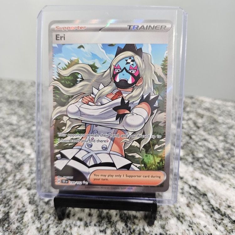 eri pokemon card full art Eri - 199/162 199