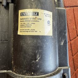 EVERBILT WATER PUMP 