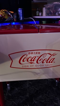 Coca Cola ice chest