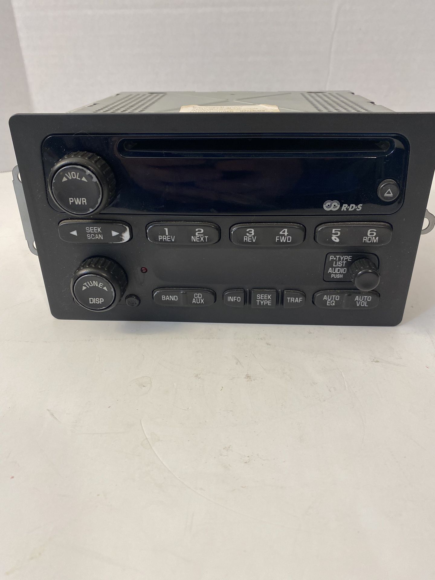 Delphi Delco 2003-2006 Chevrolet (Chevy) GMC Radio CD; OEM 1(contact info removed)