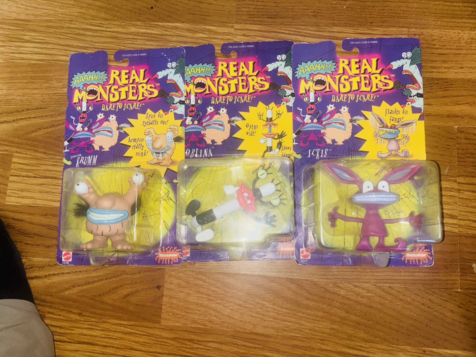 Ahhh Real Monsters Vintage Toys Nickelodeon
