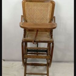 High Chair Antique Retro Victorian Vintage 