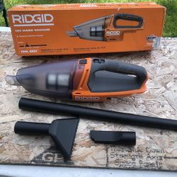 Ridgid Cordless 18v Hand Vaccum Tool Only 