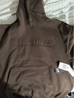 S brown Essentials sweatshirt