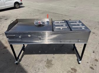 Taco cart/ griddles/ 24x65 carts